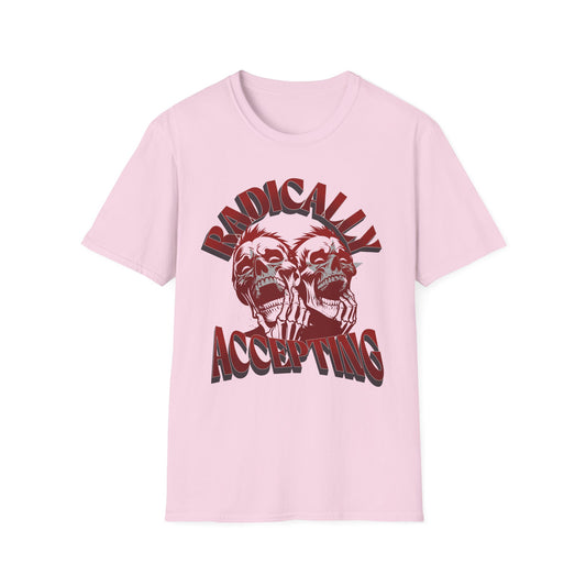 Radically Accepting- Red Skulls