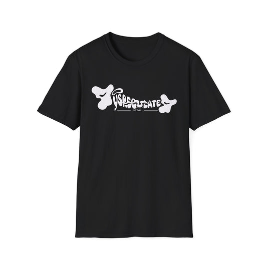 Dysregulated with DBT Skill S.T.O.P.- White Font and Black Shirt